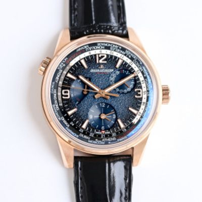 Jaeger-LeCoultre Polaris World Time  936A/1 42mm Rose Gold Blue watch